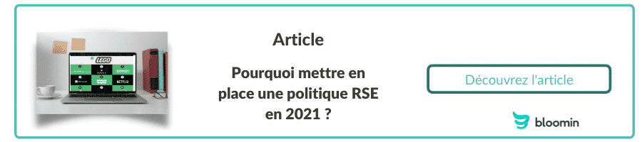 Article : Pourquoi mettre en place une politique RSE en 2021 ?