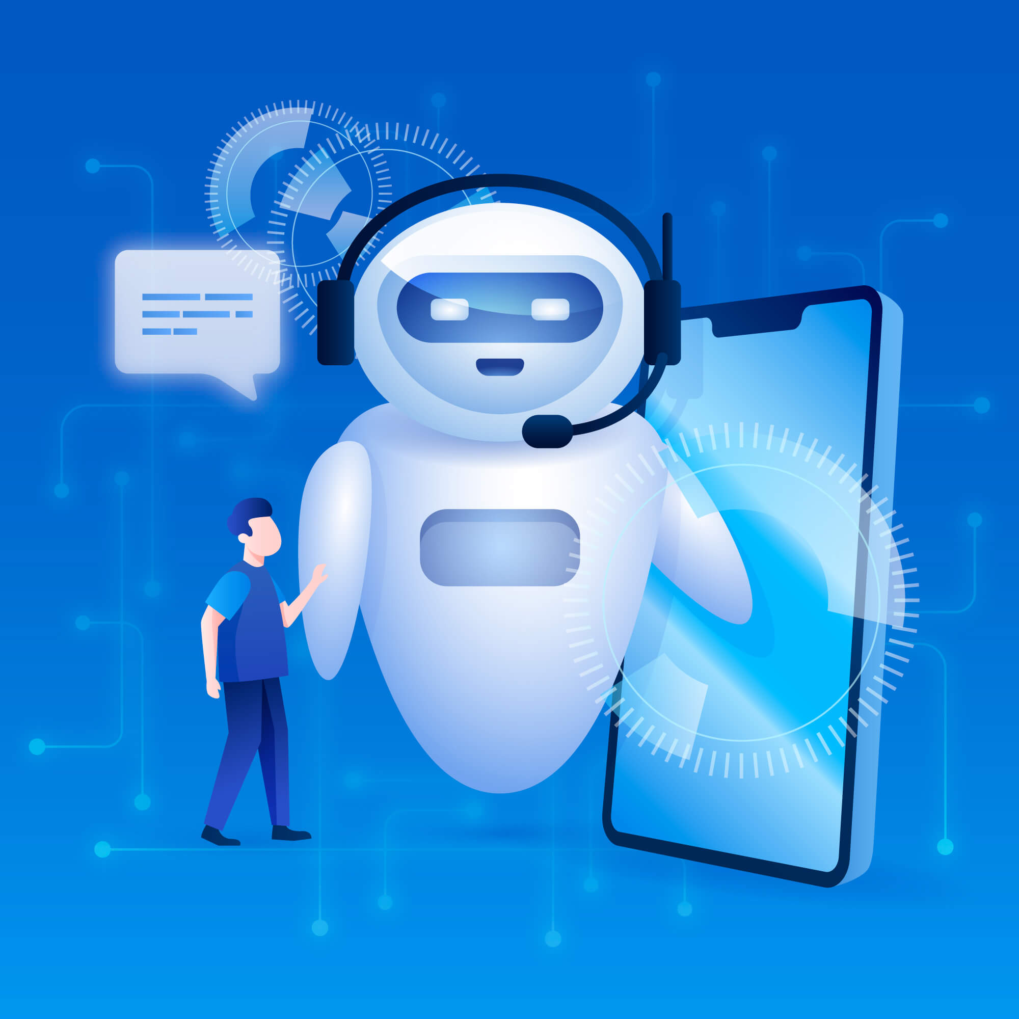 ai voice bot, ai call bot,