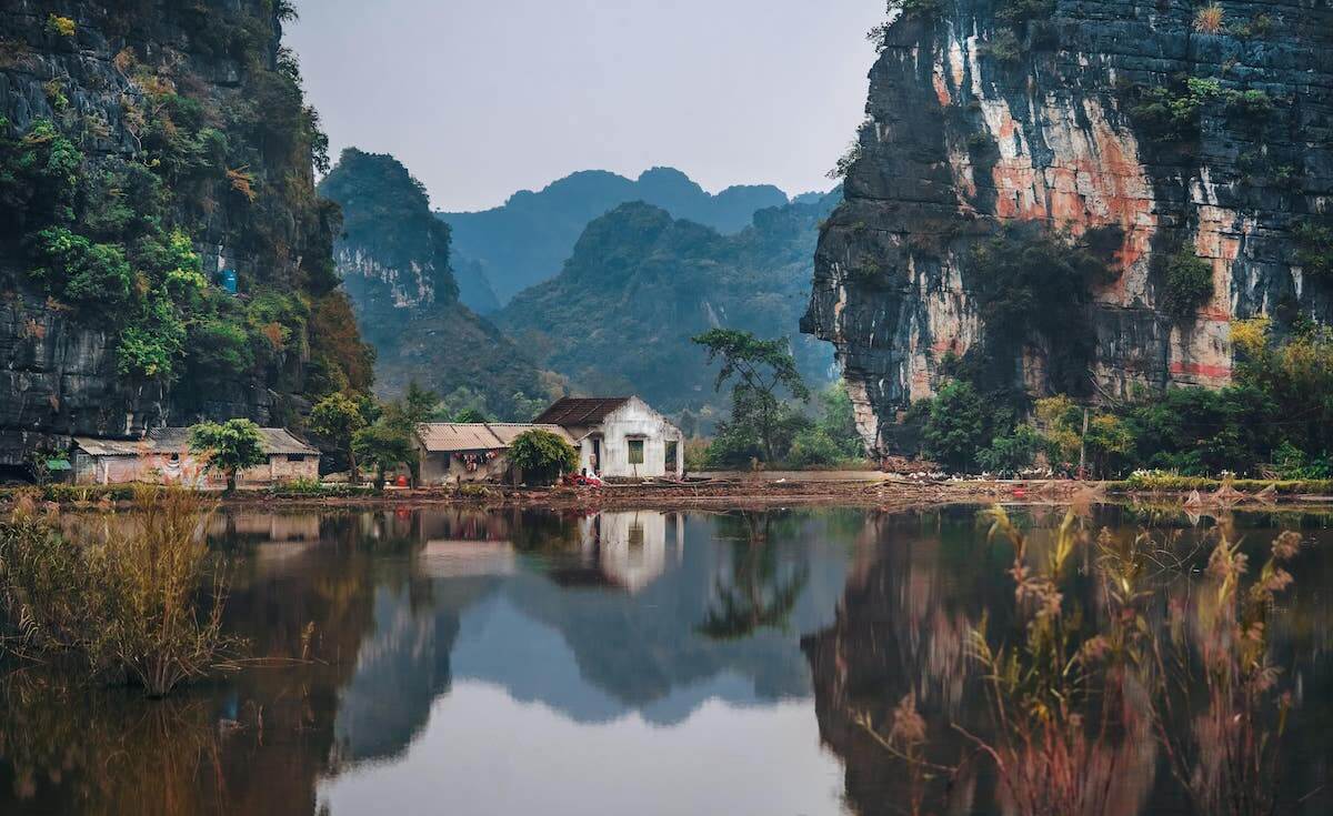 Beau paysage Vietnamien 