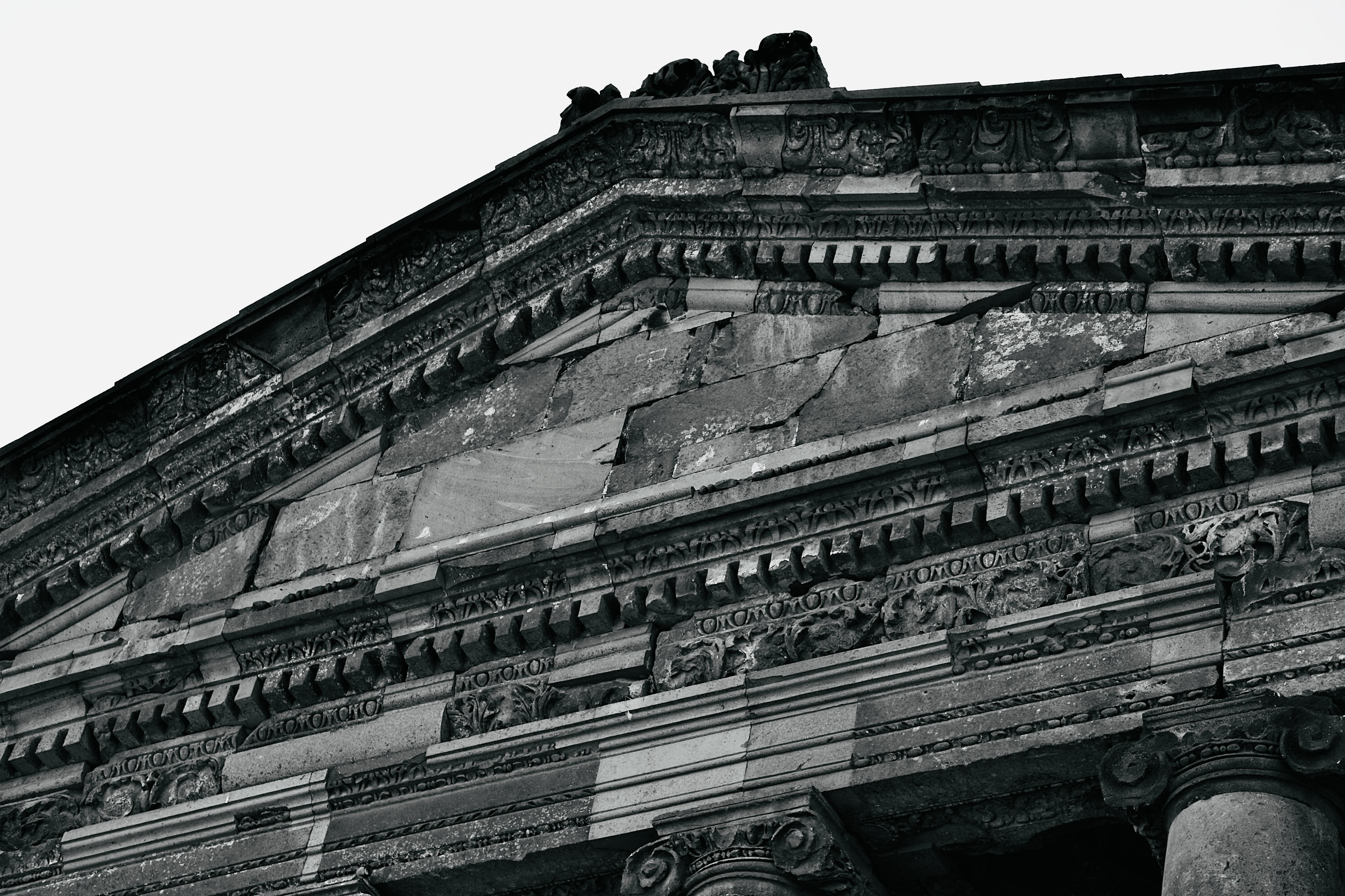 Le temple de Garni est classé au patrimoine de l'UNESCO