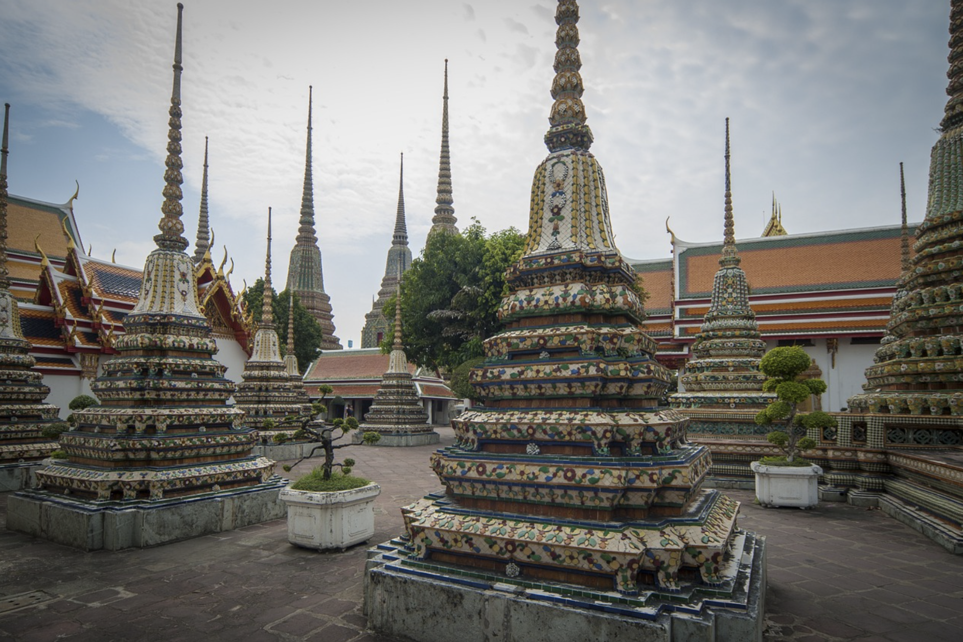 Wat Pho, temple du Bouddha Couché