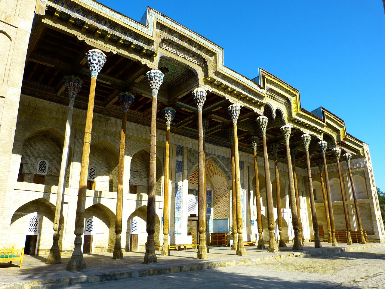 Bolo hauz, Mosquée, Ouzbekistan