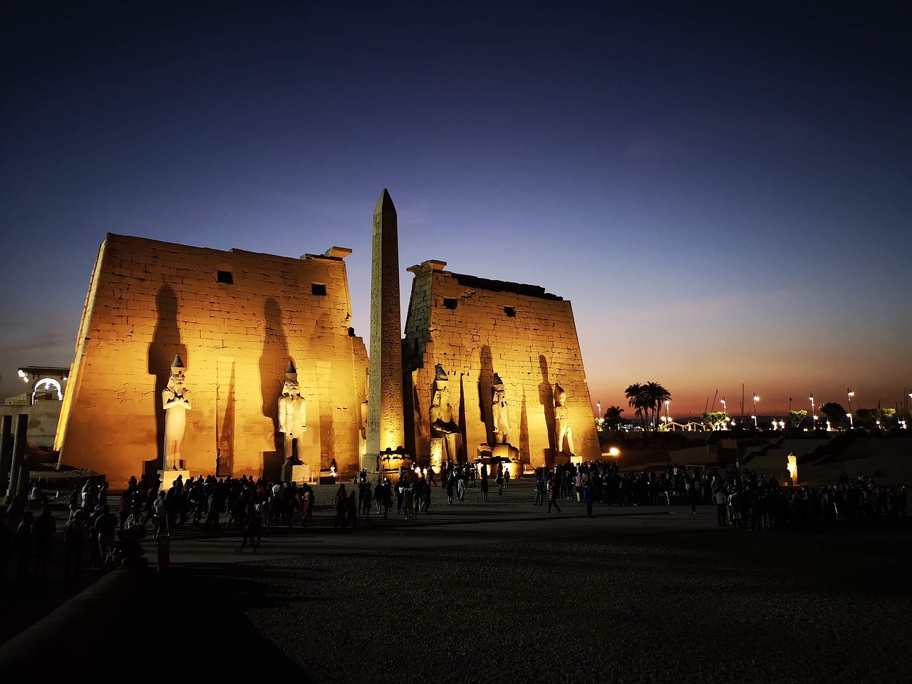 Temple de Louxor en Egypte